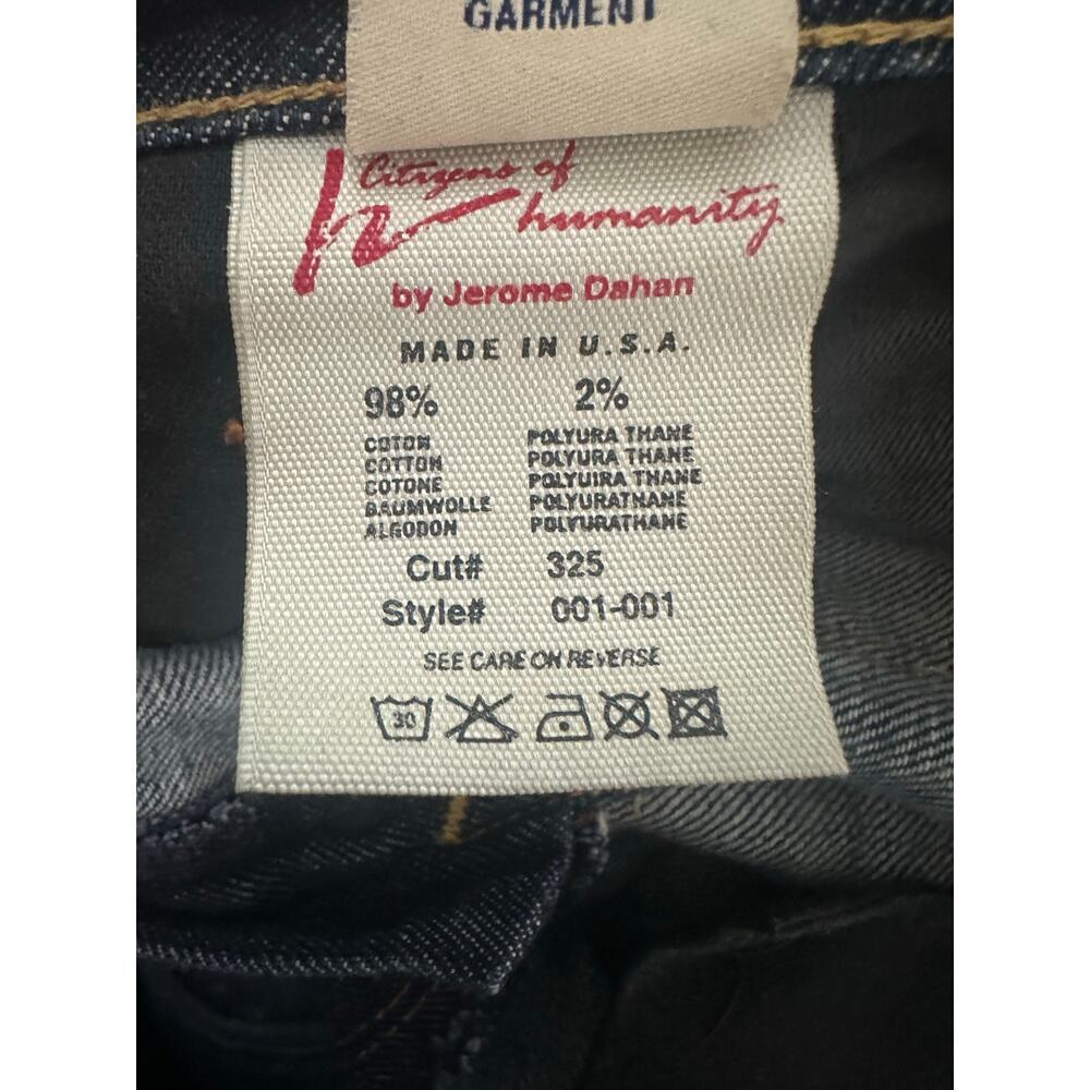 CITIZENS OF HUMANITY Kelly #001 Low Waist Bootcut Denim Stretch Jeans COH Sz 27 - Picture 5 of 8